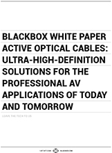 Active Optical Cables – Whitepaper